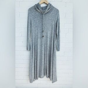 Luxurious Cowl-neck Dress